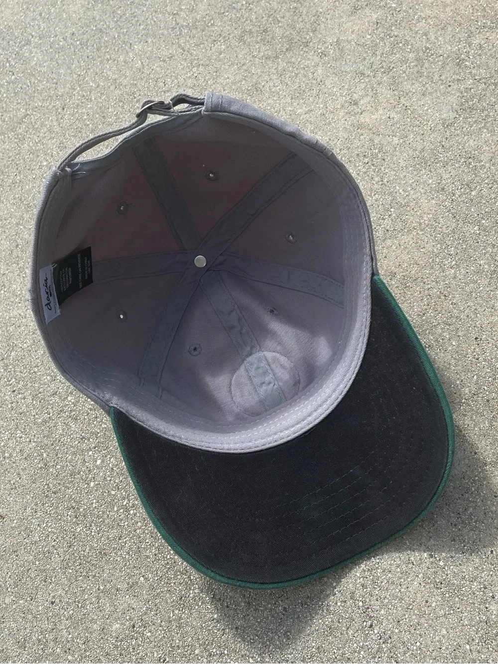 Daria MTV Iconic Animated Series 2017 Viacom Strapback Gray Green Hat